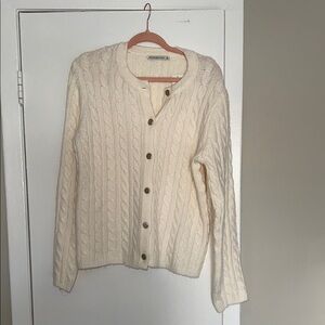 Brand New With Tags Abercrombie Cable Knit Cardigan Sweater